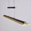 Junsele Hanglamp LED Zwart, 1-licht