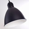Timola Hanglamp Zwart, Wit, 4-lichts