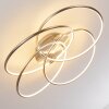 Gimdalen Plafondlamp LED Nikkel mat, 1-licht, Afstandsbediening