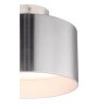 Globo JENNY Plafondlamp LED Nikkel mat, 1-licht