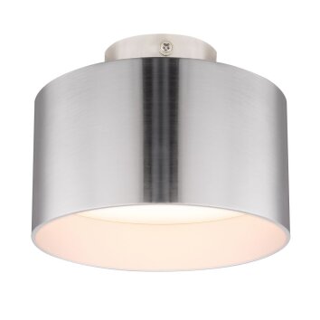 Globo JENNY Plafondlamp LED Nikkel mat, 1-licht