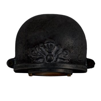 KS Verlichting Alba Muurlamp Zwart, 1-licht