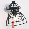 Steinhauer Mark III mini Muurlamp Zwart, 1-licht