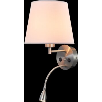 Mantra CAICOS Muurlamp LED Nikkel glanzend, Nikkel mat, 1-licht