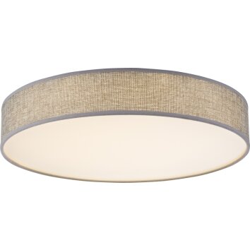 Globo PACO Plafondlamp LED Wit, 1-licht