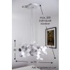 Zava Luce Andromeda Hanger Wit, 1-licht