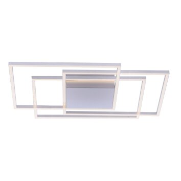 Paul Neuhaus INIGO Plafondlamp LED roestvrij staal, 3-lichts