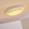 Litto Plafondlamp LED Wit, 1-licht, Afstandsbediening