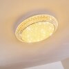 Litto Plafondlamp LED Wit, 1-licht, Afstandsbediening