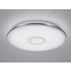 Trio OSAKA Plafondlamp LED Chroom, 1-licht, Afstandsbediening
