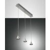 Fabas Luce Delta Hanglamp LED Aluminium, 3-lichts