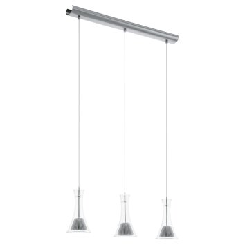 Eglo MUSERO Hanger LED Nikkel mat, 3-lichts