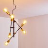 Coppet Hanglamp Zwart-Goud, 6-lichts