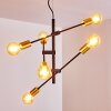 Coppet Hanglamp Zwart-Goud, 6-lichts