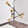 Coppet Hanglamp Zwart-Goud, 6-lichts