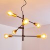 Coppet Hanglamp Zwart-Goud, 6-lichts