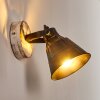 Berkeley Muurlamp Goud, Wit, 1-licht