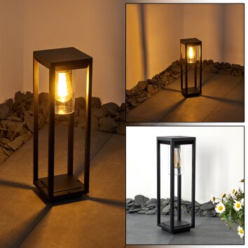 Baoshan Sokkellamp Zwart, 1-licht