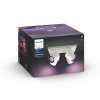Philips Hue Ambiance White & Color Argenta Wandspot / plafondspot extensie Wit, 4-lichts, Kleurwisselaar
