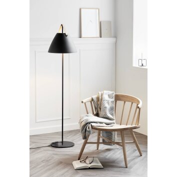 Design For The People by Nordlux STRAP Staande lamp Zwart, 1-licht