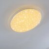 Oranki Plafondlamp LED Wit, 1-licht, Afstandsbediening