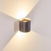 Vikom Buiten muurverlichting LED Antraciet, 2-lichts