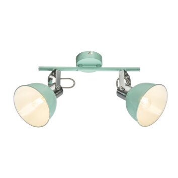 Globo ROLI Plafond straler Groen, 2-lichts