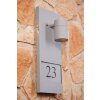 Konstsmide MODENA Huisnummer verlichting Grijs, 1-licht