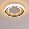 Mackay Plafondlamp LED Antraciet, Wit, 1-licht