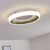 Mackay Plafondlamp LED Antraciet, Wit, 1-licht