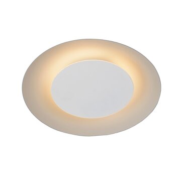 Lucide FOSKAL Plafondlamp LED Wit, 1-licht