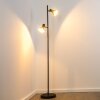 Mavas Staande lamp Zwart, 2-lichts