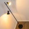 Mavas Staande lamp Zwart, 2-lichts