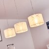 Corfu Hanglamp Zilver, 3-lichts