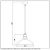 Lucide BRASSY-BIS Hanglampen Zwart, 1-licht