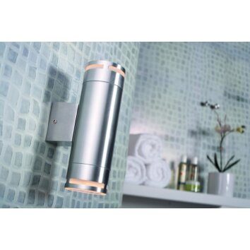 Nordlux CAN Buiten muurverlichting Aluminium, 2-lichts