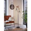 EGLO TOWNSHEND Staande lamp Bruin, Zwart, 2-lichts