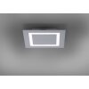 Paul Neuhaus Q-MIRAN Plafondlamp LED Aluminium, 1-licht, Afstandsbediening, Kleurwisselaar