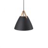 Design For The People by Nordlux Strap36 Hanglamp Zwart, 1-licht