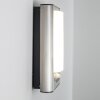 Kimola Buiten muurverlichting LED Nikkel mat, 1-licht, Bewegingsmelder