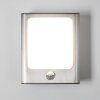 Kimola Buiten muurverlichting LED Nikkel mat, 1-licht, Bewegingsmelder