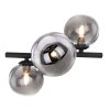 Globo DREADO Plafondlamp LED Rookkleurig, 3-lichts