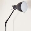 Timola Staande lamp Zwart, Wit, 1-licht