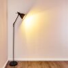 Timola Staande lamp Zwart, Wit, 1-licht