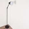 Timola Staande lamp Zwart, Wit, 1-licht