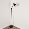 Timola Staande lamp Zwart, Wit, 1-licht