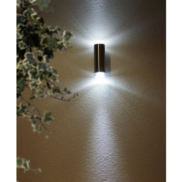 Eglo RIGA-LED Muurlamp Zwart, 2-lichts