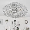 Klamila Plafondlamp Chroom, 2-lichts