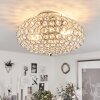 Klamila Plafondlamp Chroom, 2-lichts