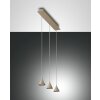 Fabas Luce Delta Hanglamp LED Goud, 3-lichts